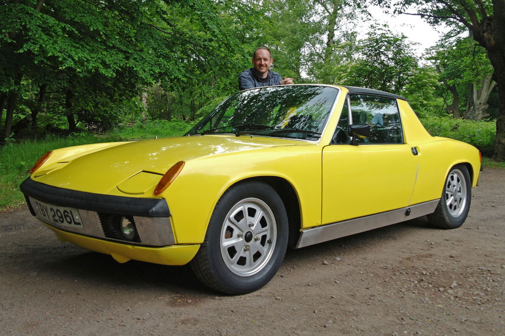 Richard Gooding and Porsche 914