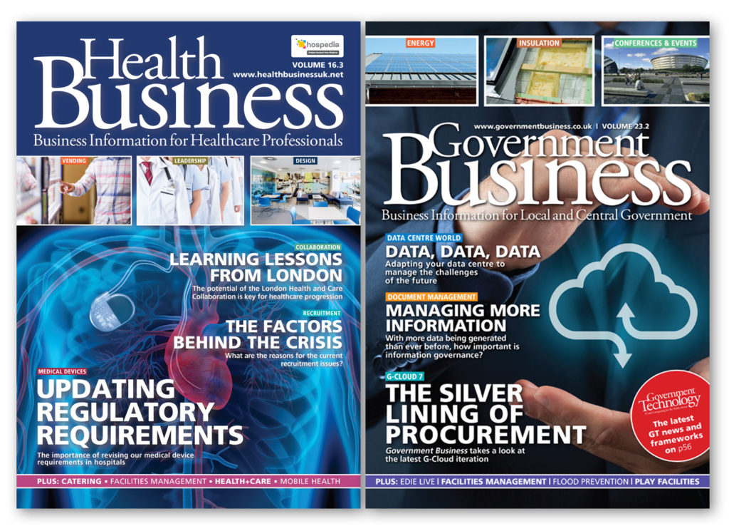 Health Business and Government Business magazines