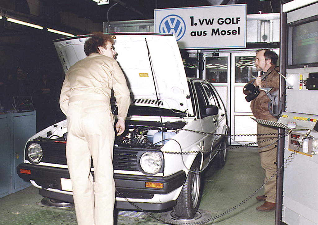 Golf production started at Zwickau in February 1991.